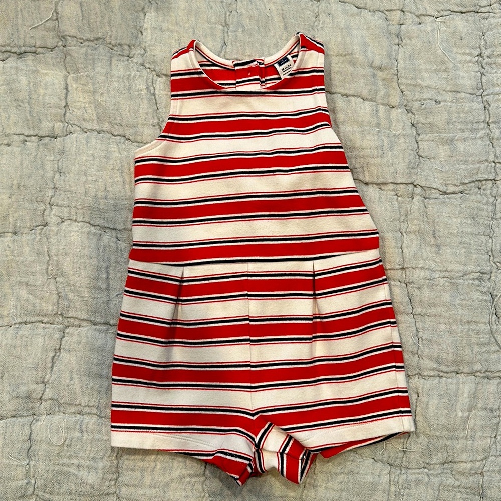 Janie and Jack girls romper size 18-24 months